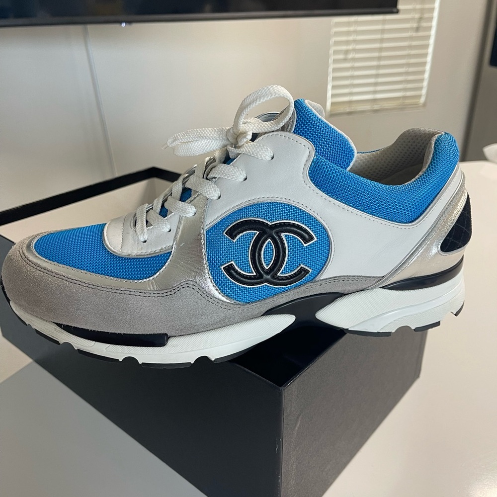 Chanel Black and White Sneaker Box